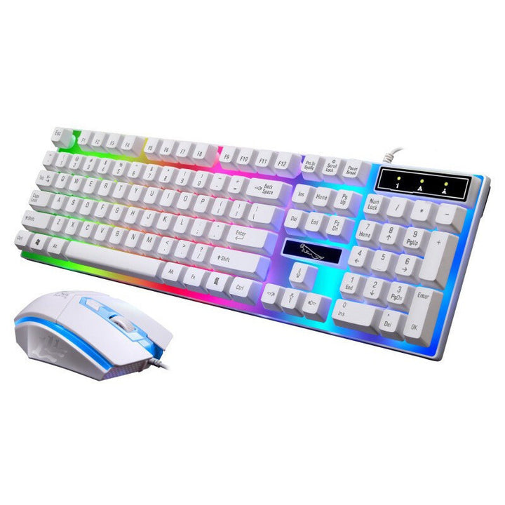 RGB Gaming-Tastatur und Hochpräzisions-Maus-Set Karnz