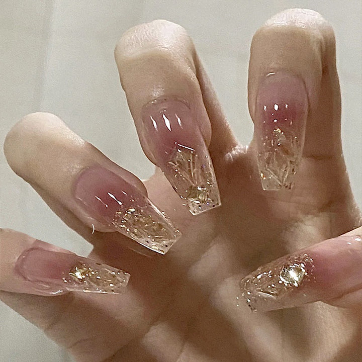 Glitzernde Kunstnägel Karnz