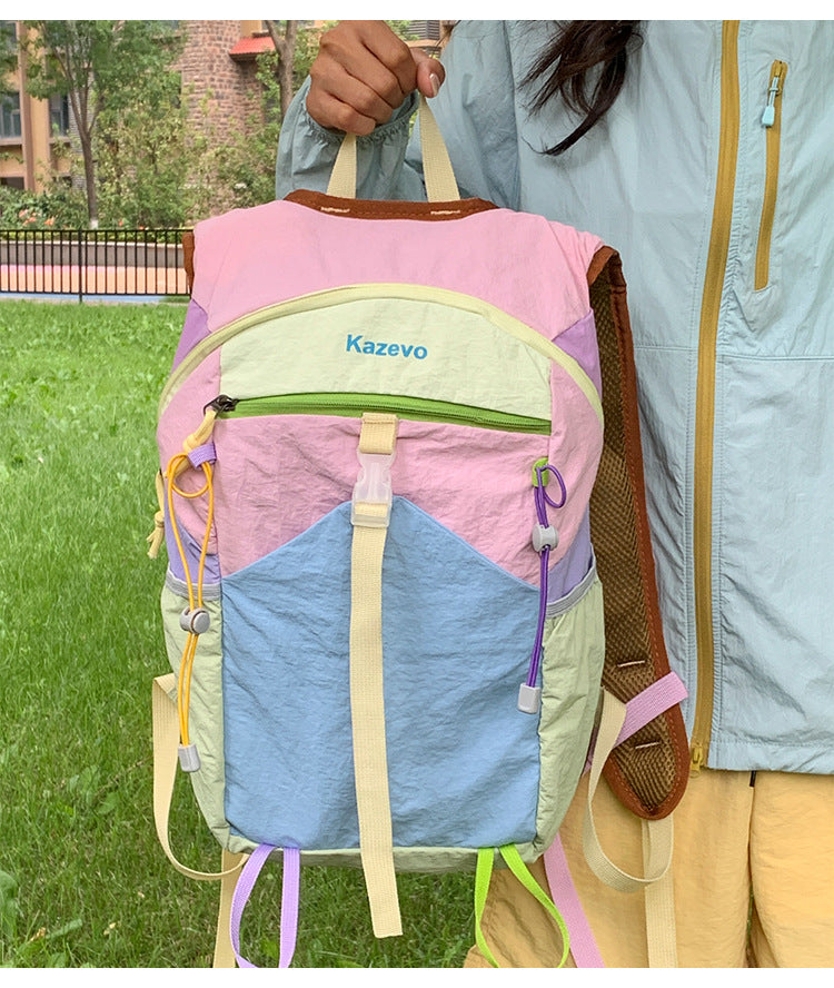 Multifunktionaler geometrischer Muster-Rucksack