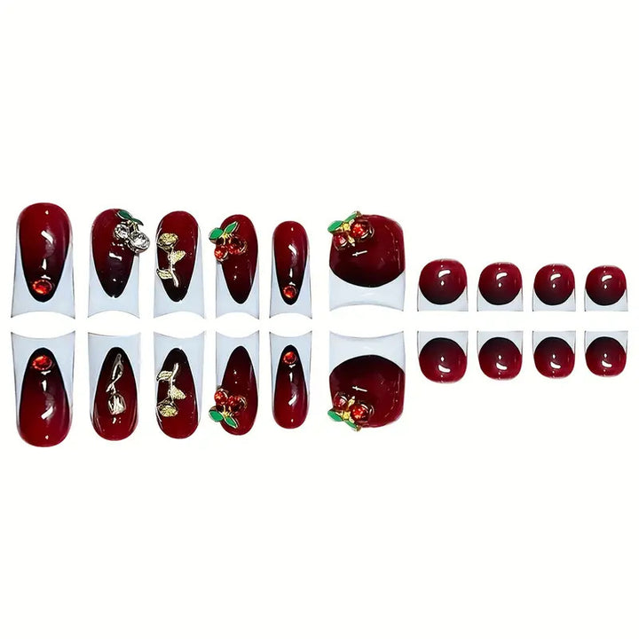 Florale Kunst Nagelset Karnz
