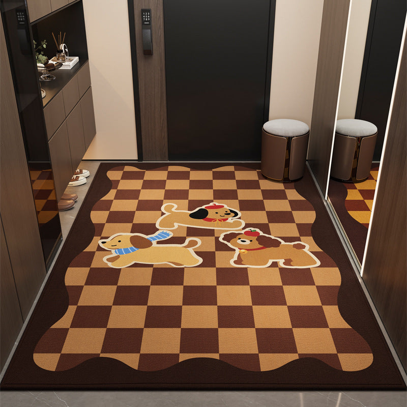 Klassische strukturierte Eingangsmatte