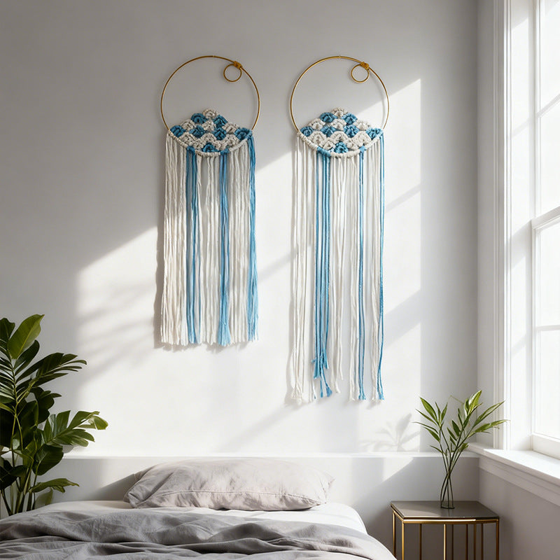 Macrame Wandbehang Karnz
