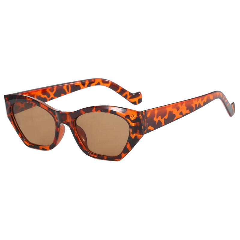 Damen einzigartige geometrische Sonnenbrille Karnz