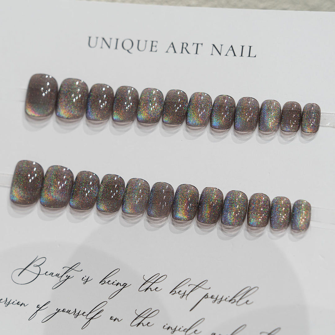 Premium Glitzernde Press-On Nagel Set
