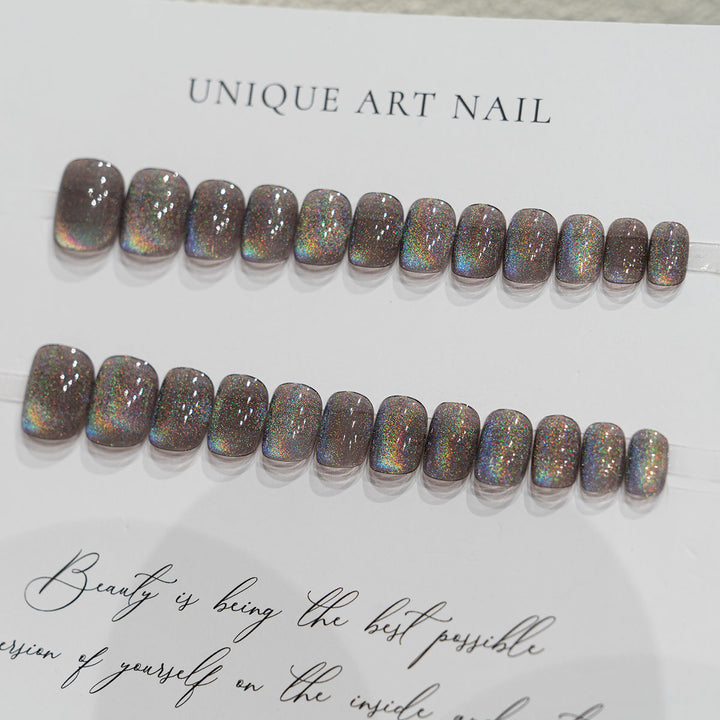 Premium Glitzernde Press-On Nagel Set