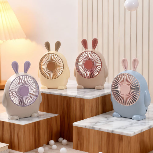 Damen Tragbarer Handventilator mit kreativem Froschdesign Karnz