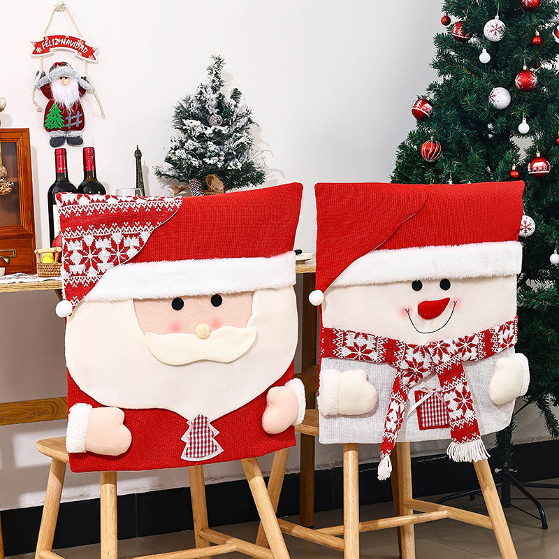 Festlicher Weihnachts-Stuhlüberzug Karnz