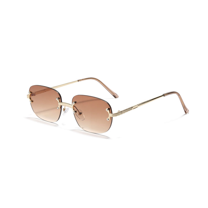 Damen oversized Sonnenbrille mit luxuriösen Akzenten Karnz