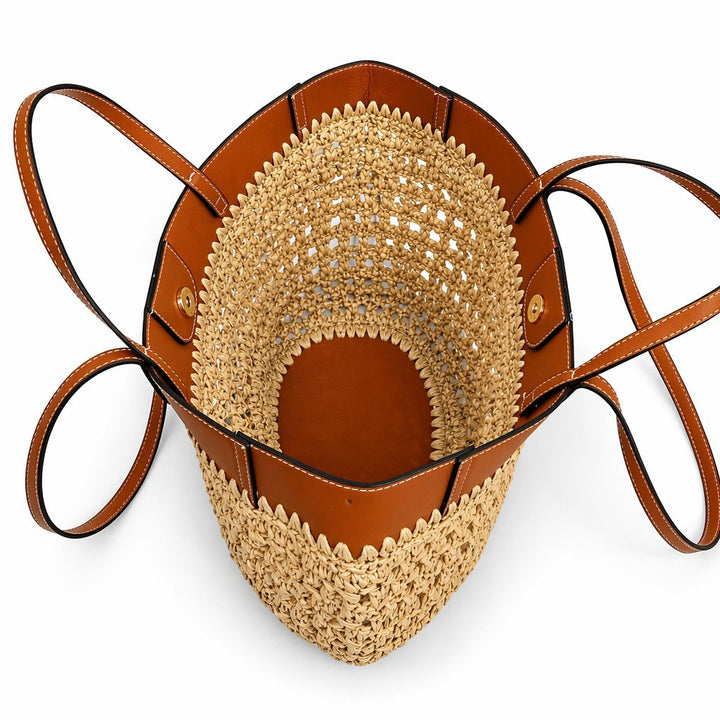 Gewebte Strandtasche
