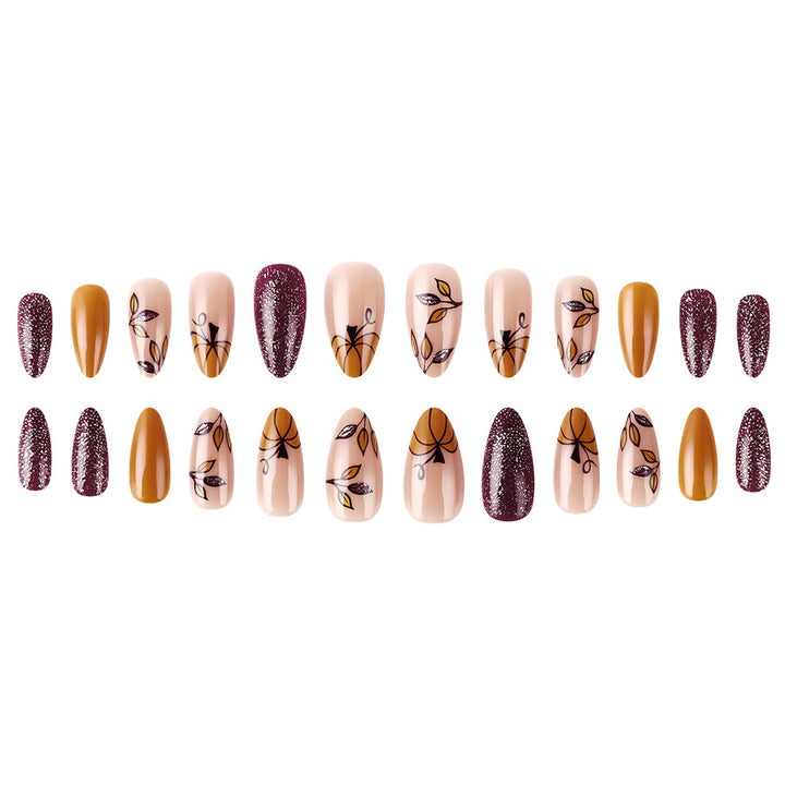 Saisonales Thematisches Nagelkunstset Karnz