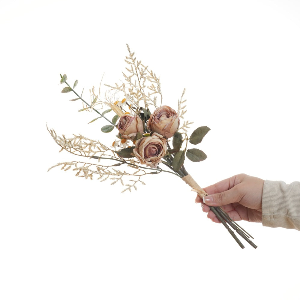 Elegante Stoff Blumenstrauß