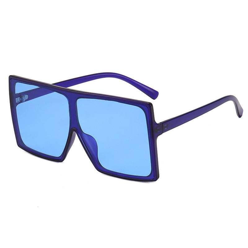 Damen Oversized Sonnenbrille im modischen geometrischen Design Karnz