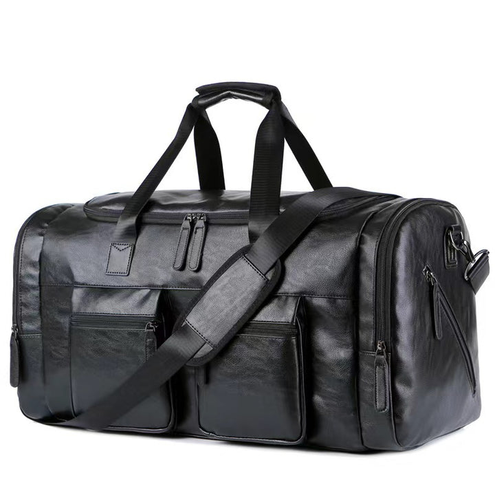 Leder Reise Duffel Tasche