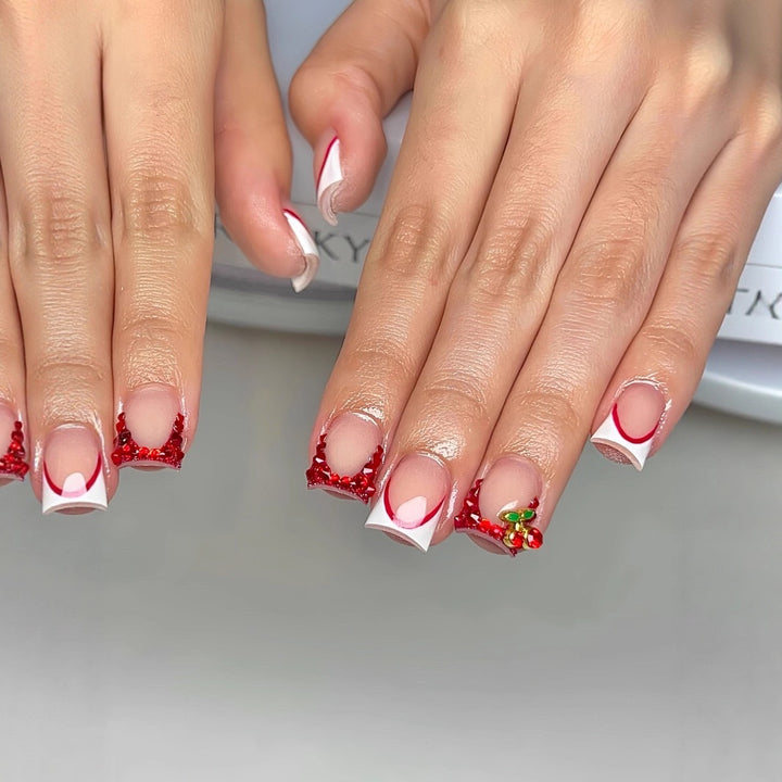 Festliche Nagelkunst Verlängerungen Karnz