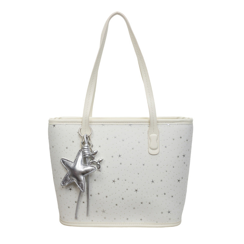 Trendige Sternen-Print Tote Bag Karnz