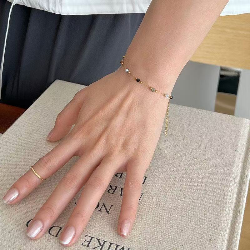 Elegante Perlenkette Karnz