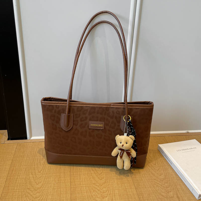 Stilvolle Leopardenprint-Handtasche
