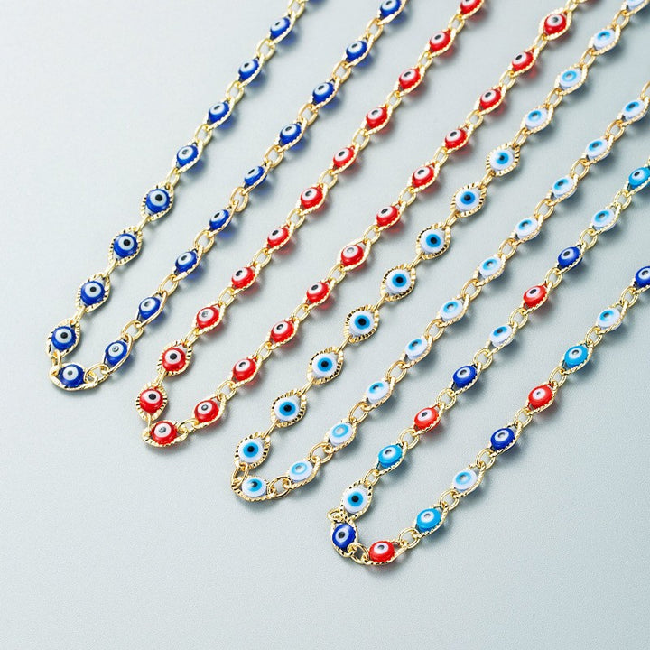Evil Eye Schutzbrille Kette Karnz
