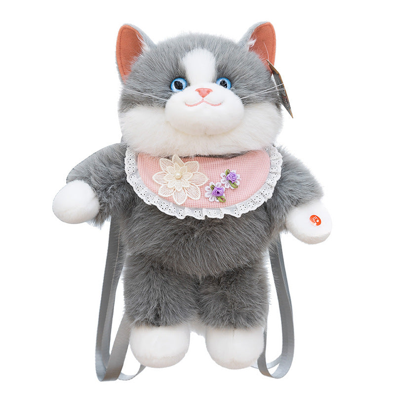 Plüsch Katzen-Themen Rucksack Karnz