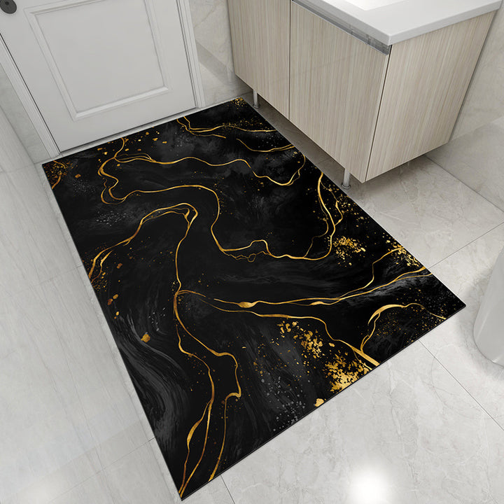 Abstract Design Badezimmermatte für das Badezimmer