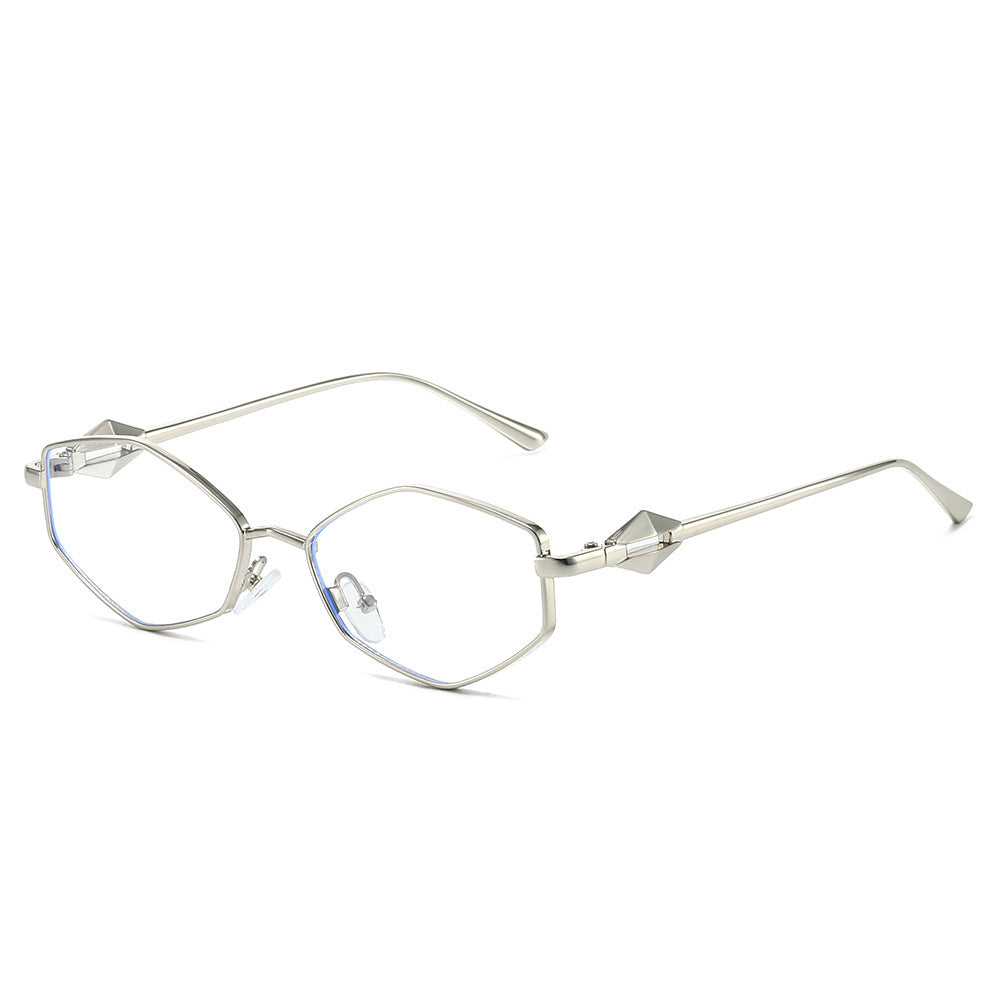Chic geometrische Rahmen Sonnenbrillen Karnz