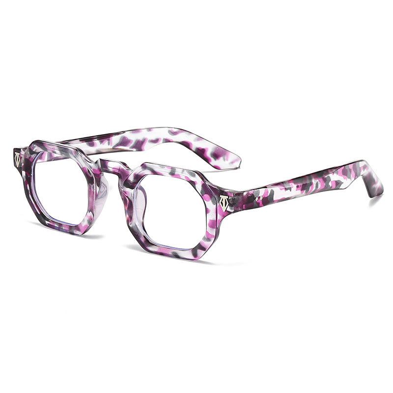 Moderne achteckige Rahmen Sonnenbrille Karnz