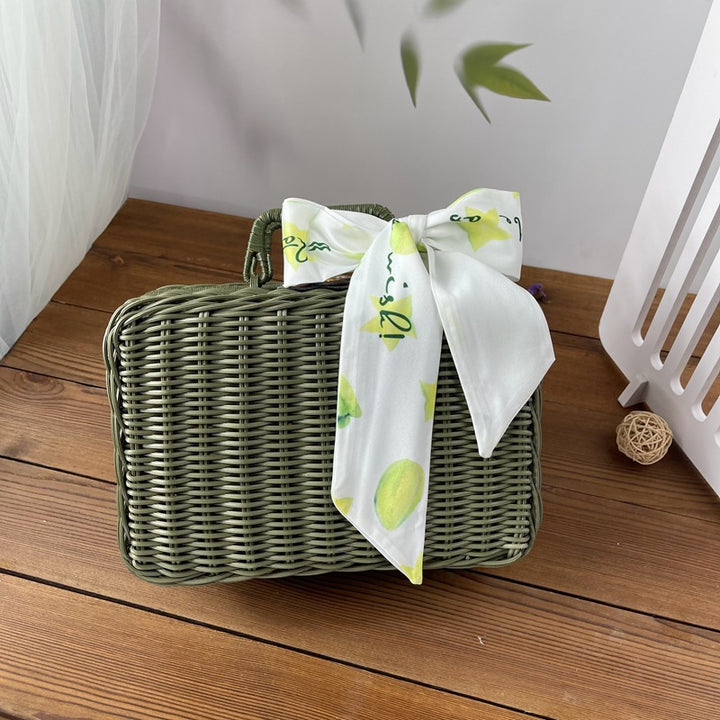 Dekorative Gewebte Handtasche Karnz