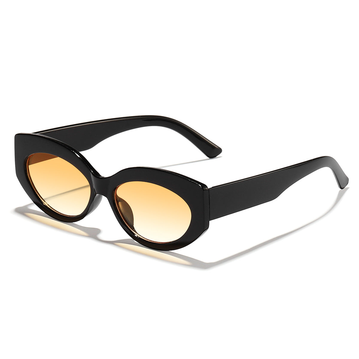 Damen Cat-Eye Sonnenbrille mit verspieltem Transparenzdesign Karnz