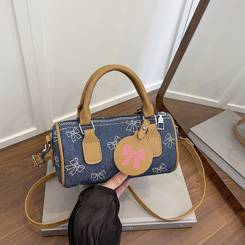 WoPlayful Bow-Printed Mini-Handtasche Karnz
