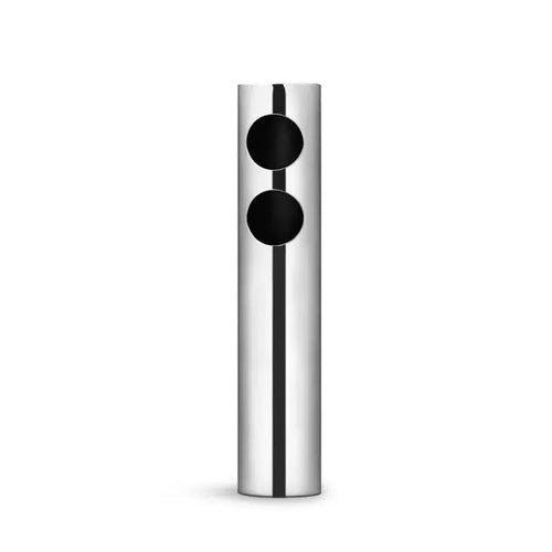 Elegante Stahldekorationsvase