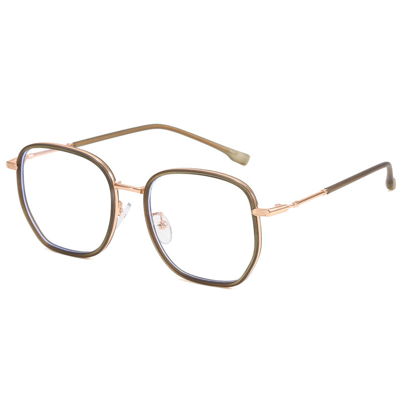Damen geometrische oversized Sonnenbrille Karnz