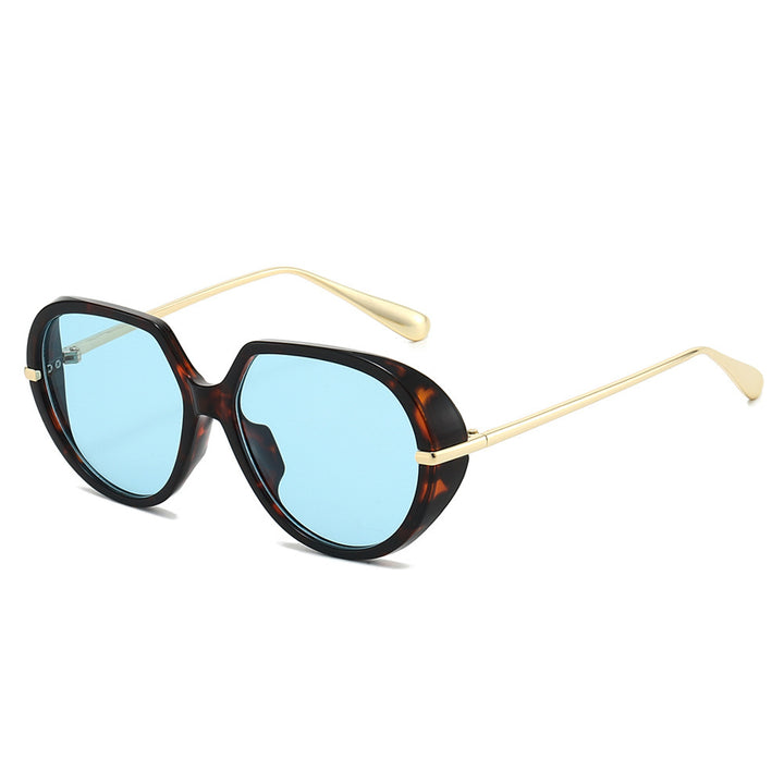 Elegante Übergroße Sonnenbrillen Karnz