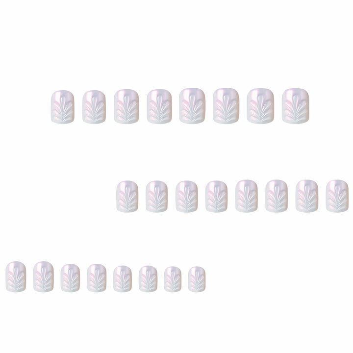 Elegantes strukturiertes Nageldesign Karnz