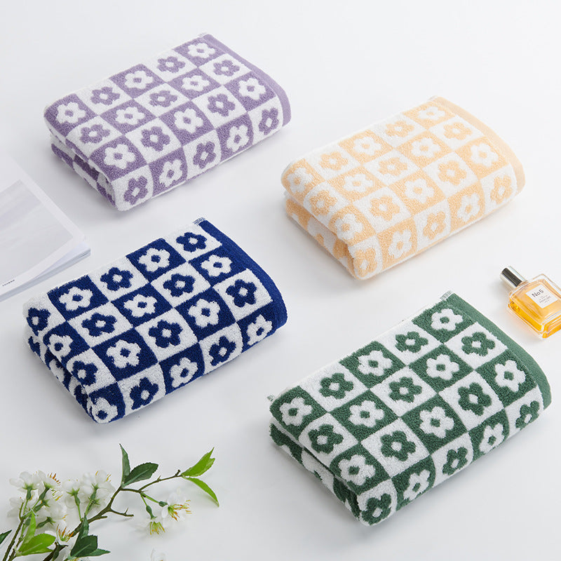 Damen Florales Handtuch Karnz