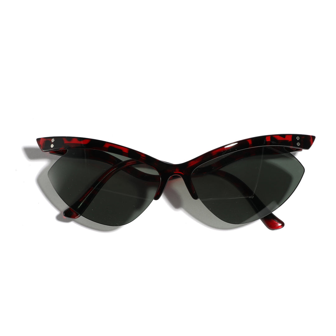 Damen Cat-Eye Sonnenbrille mit ergonomischem Design und UV-Schutz Karnz