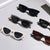 Damen Cat-Eye Sonnenbrille mit modernem und leichtem Rahmen Karnz
