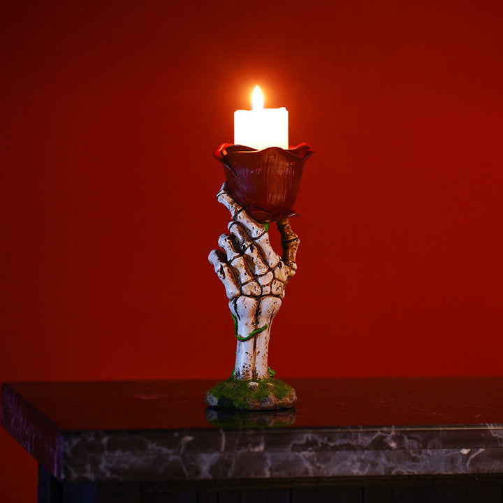 Dekorative Rosenstatue Karnz