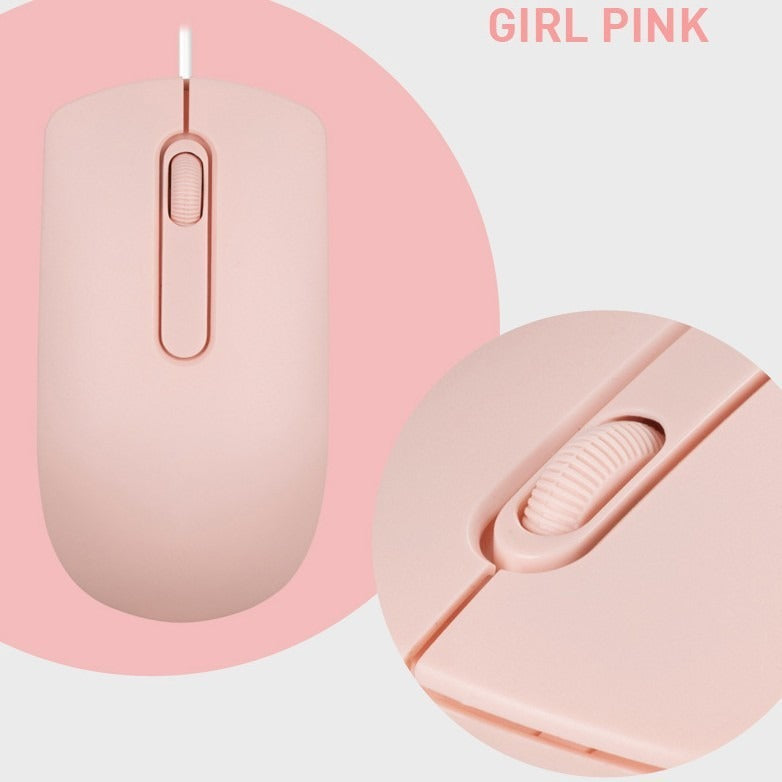 Ergonomische Kabelgebundene Maus mit Präzisionssensor Karnz