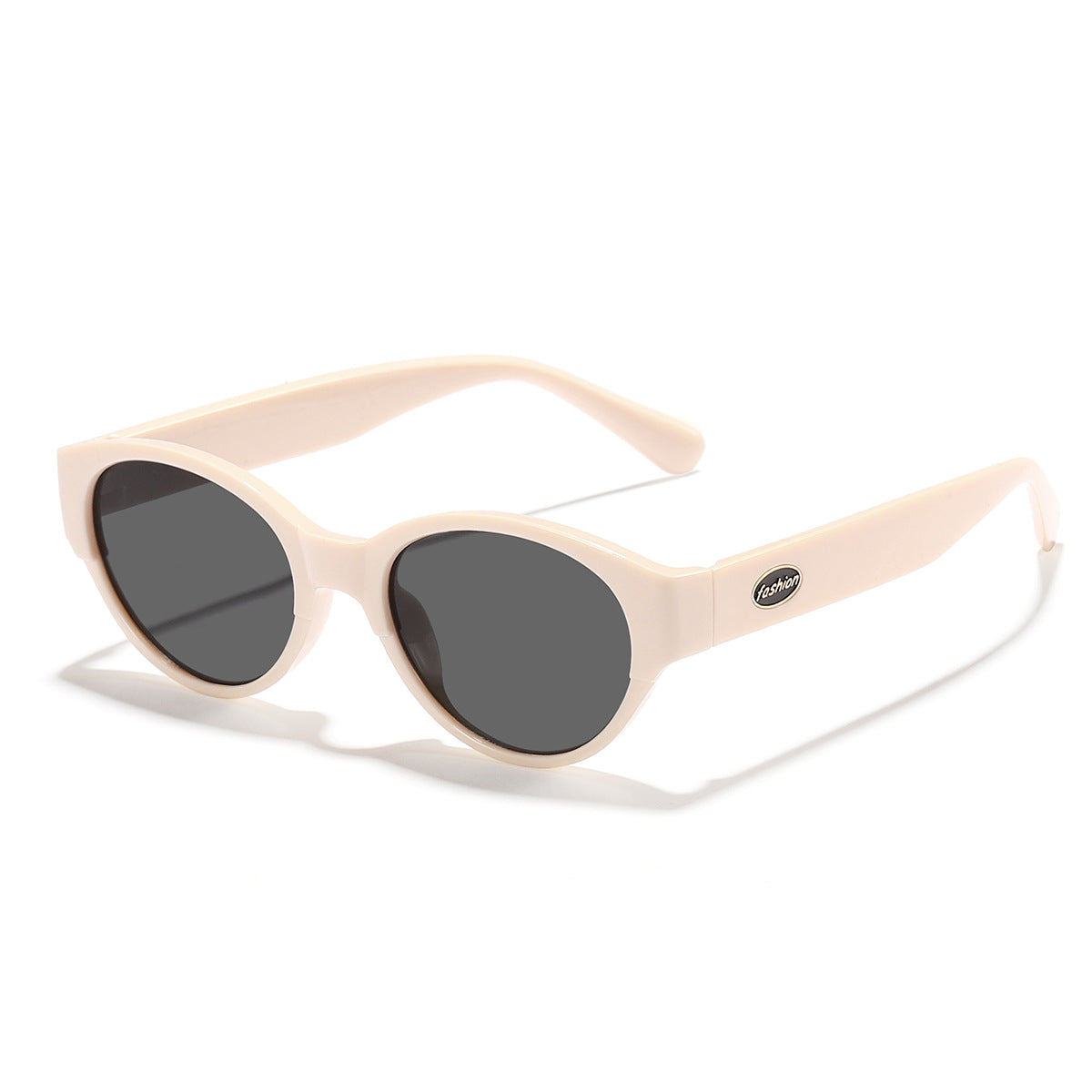 Damen modische Sonnenbrille mit transparentem Rahmen und ergonomischem Design Karnz