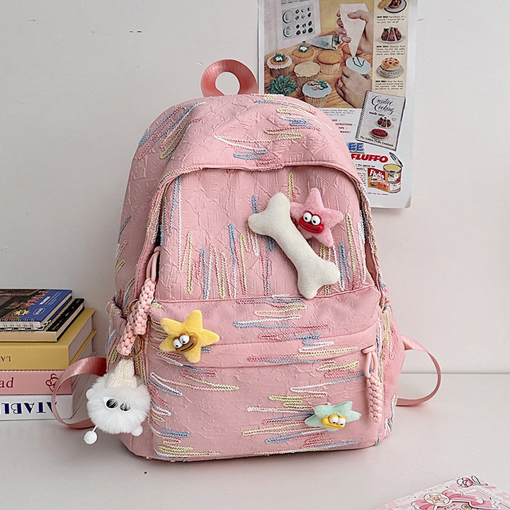 Abstrakt gemusterter Rucksack Karnz