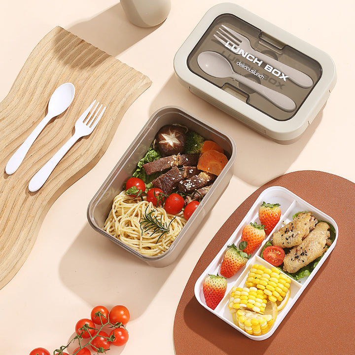 Dual-Kompartiment Edelstahl Lunchbox