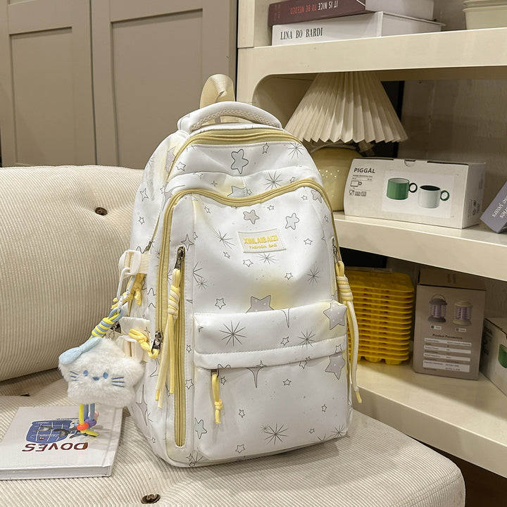 Stilvolle Stern-verzierte Schul-Rucksack Karnz