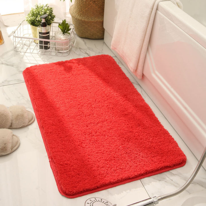 Ultra-weiches Plüsch-Badezimmer-Matte