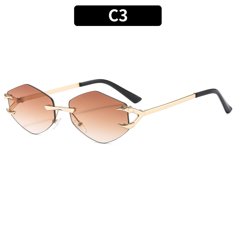High-Style Winkelshield Sonnenbrille