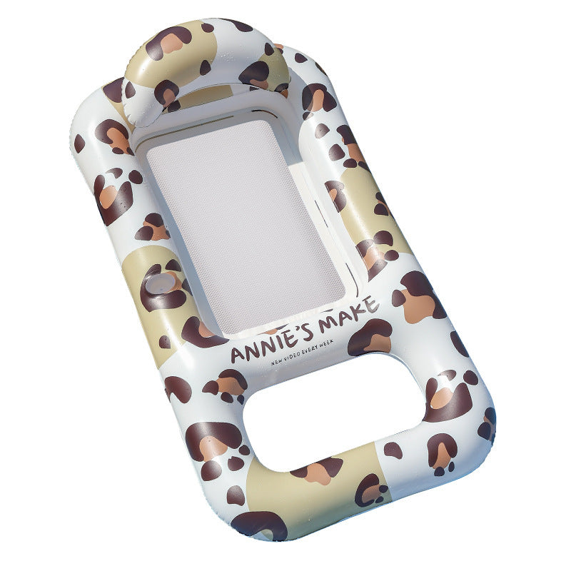 Damen Aufblasbare Luxus-Schwimminsel mit Sonnenschutz Karnz