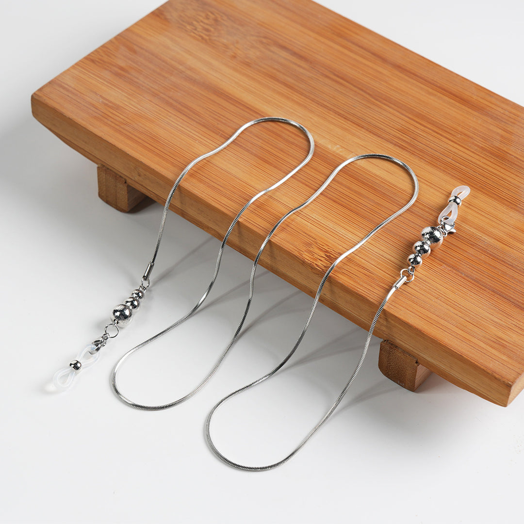 Elegante Metall Sonnenbrillen Kette Karnz
