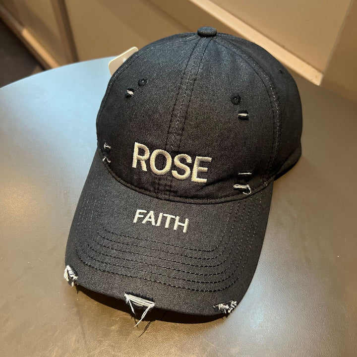 Vintage Baseball Cap mit inspirierender Stickerei