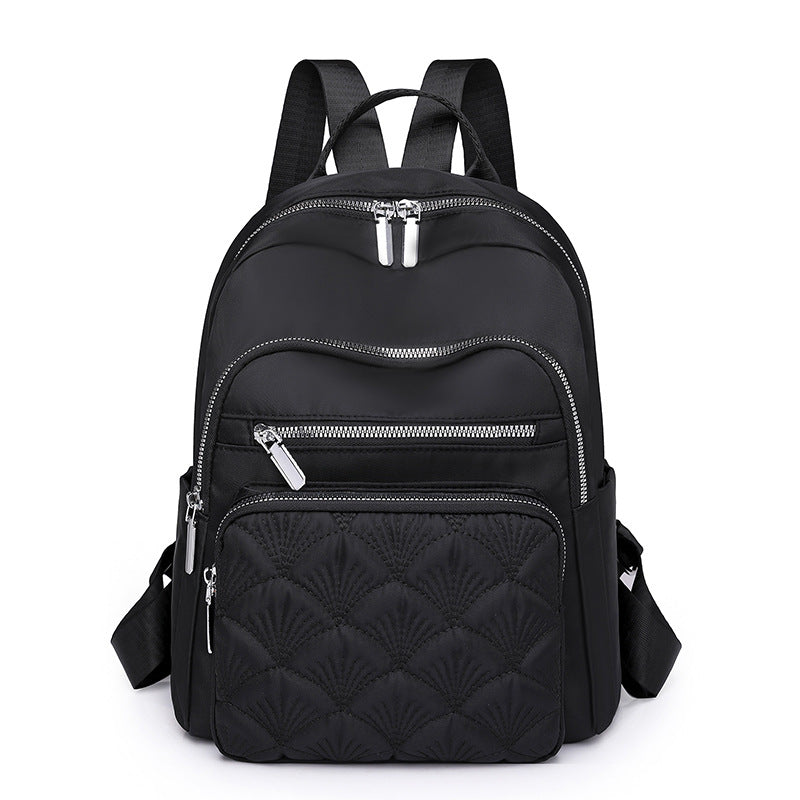 Strukturierter gesteppter Rucksack Karnz