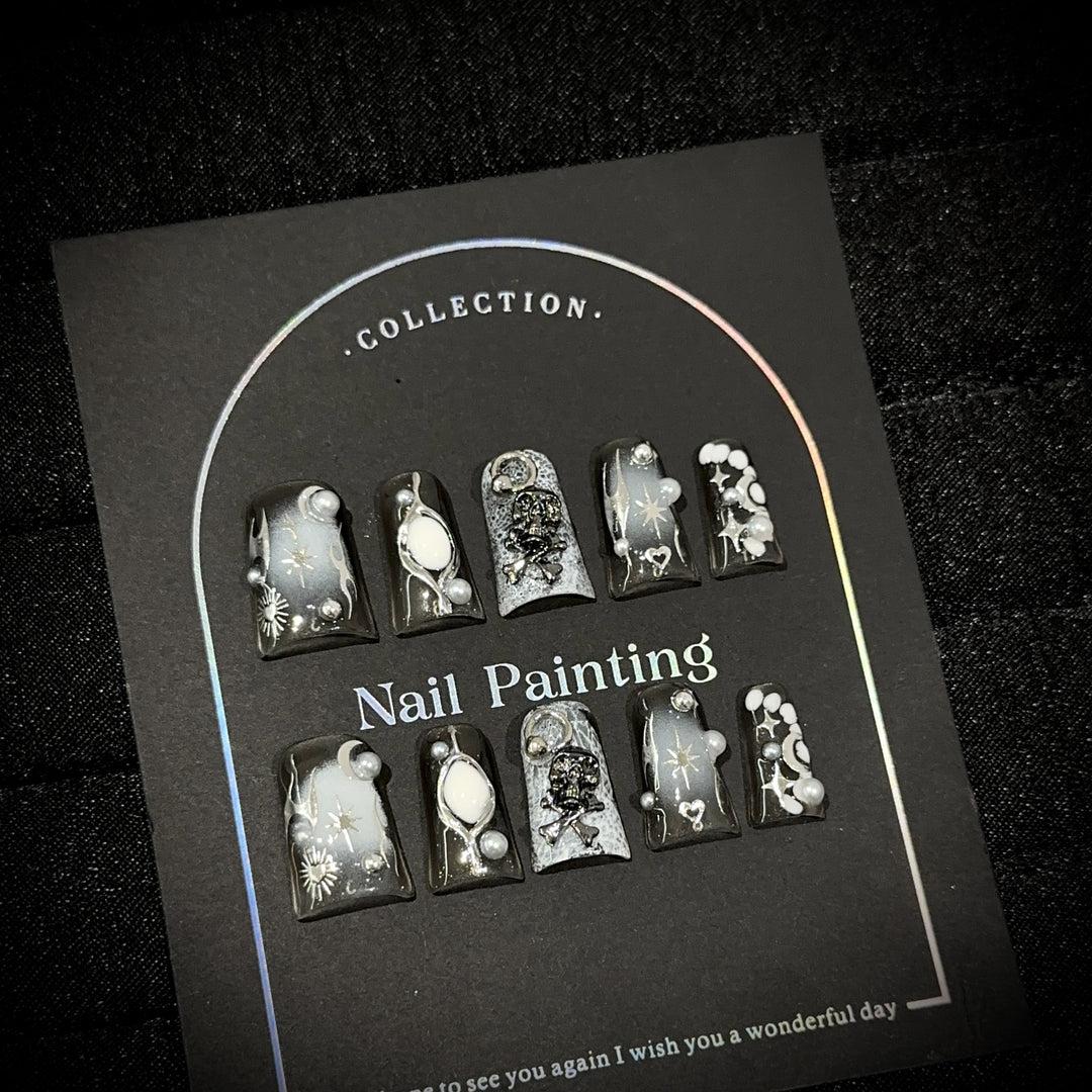 Künstlerische Nagelmalerei Kollektion