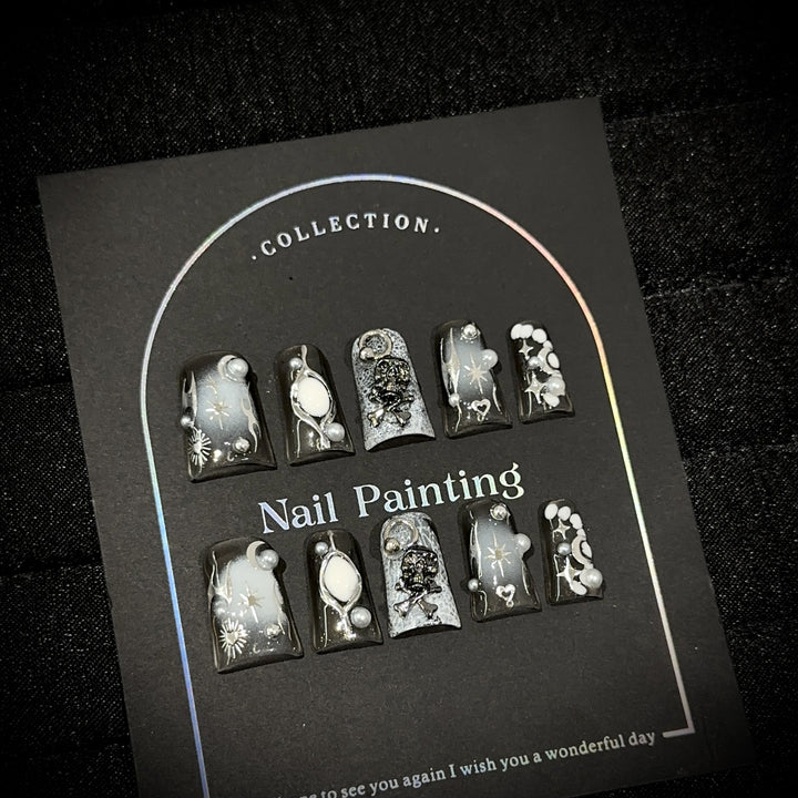 Künstlerische Nagelmalerei Kollektion